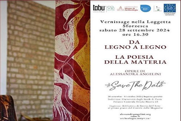 Dal legno al legno. La poesia della materia. Opere di Alessandra Angelini