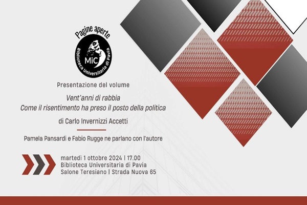 Vent&rsquo;anni di rabbia. Come il risentimento ha preso il posto della politica
