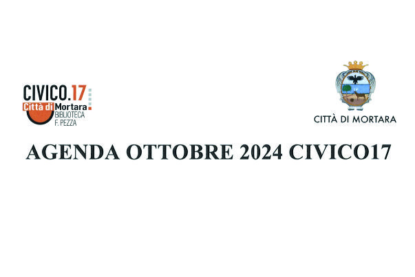 Appuntamenti di ottobre